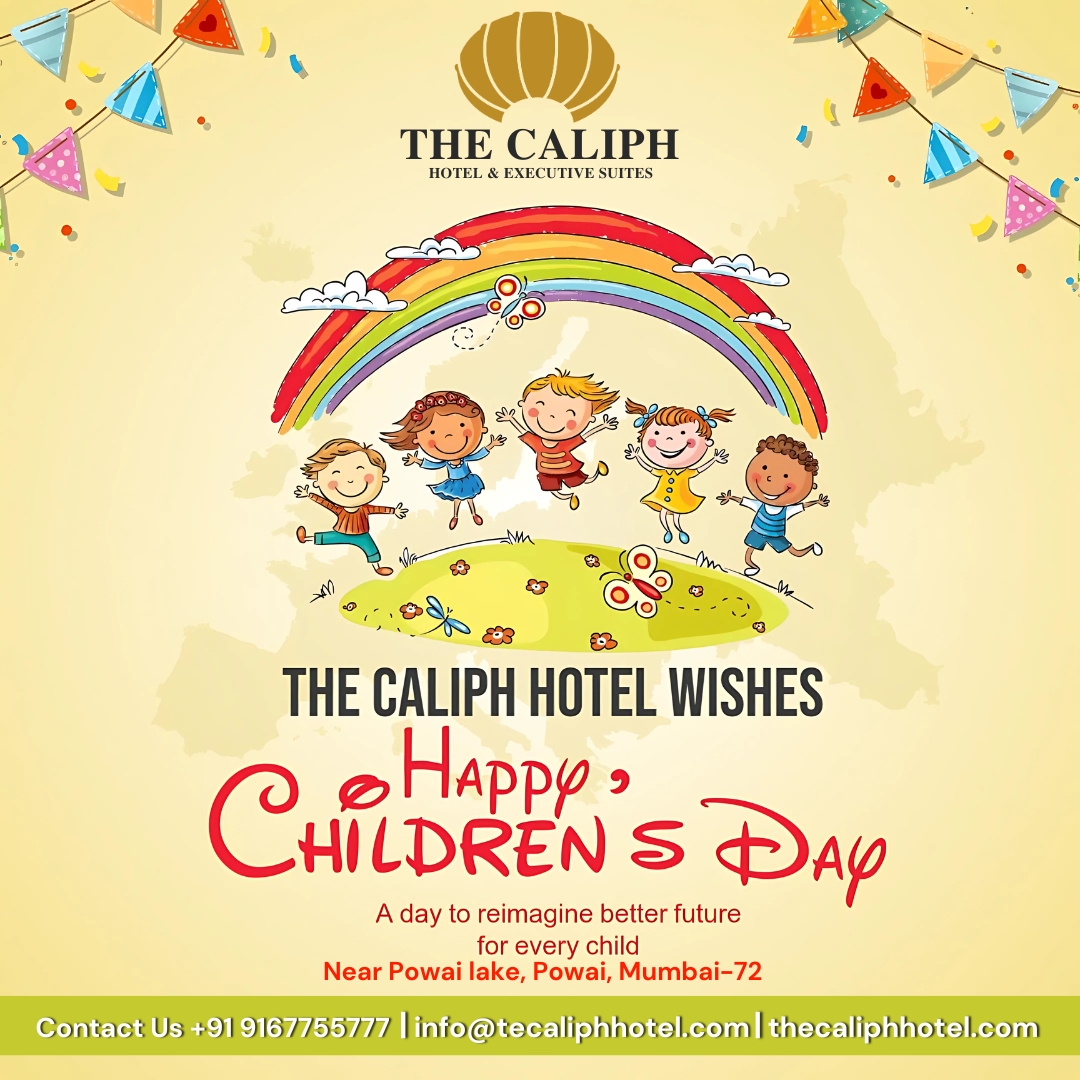 thecaliphhotel's tweet photo. "On this special occasion of Children's Day, we celebrate the spirit of innocence, joy, and boundless potential that children bring into our lives. The Caliph Hotel Wishes all children a day filled with happiness and cherished memories. #ChildrensDay #thecaliphhotel https://t.co/JeVhUvfENa