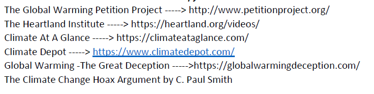 MurtPam's tweet photo. @Jim_Shoeshine That's odd! The Democrats are the one's who think the planet will cease to exist if we don't address "Climate Change". You DO know that's a myth, right? https://t.co/glHacKvUht