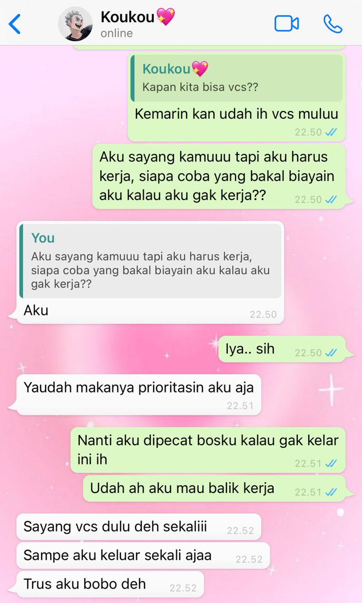 sayangojo's tweet photo. Athlete Bokuto Koutarou x Budak Korporat girlfriend 🔞

Two tweets AU!

Kapan vcs nya? https://t.co/6ALlibh5Mi