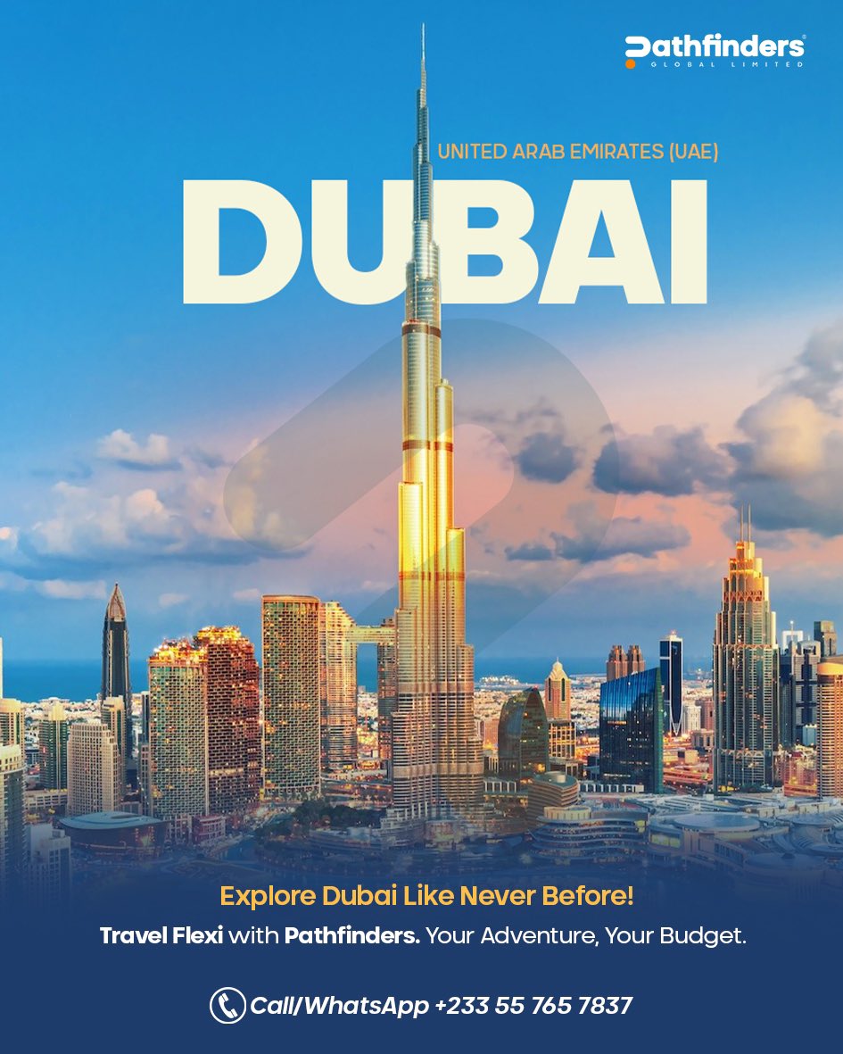 Pathfindersgl's tweet photo. Travel Flexibly with Pathfinders Flexi Travel! 🌎✈️

From Cape Town’s coastal charm and Johannesburg’s vibrant pulse to Zanzibar’s magical shores and Dubai’s iconic skyline, you set the budget, and we’ll craft the adventure. No rigid packages— Your Adventure, Your Budget. https://t.co/F8Y7Nq0rsd