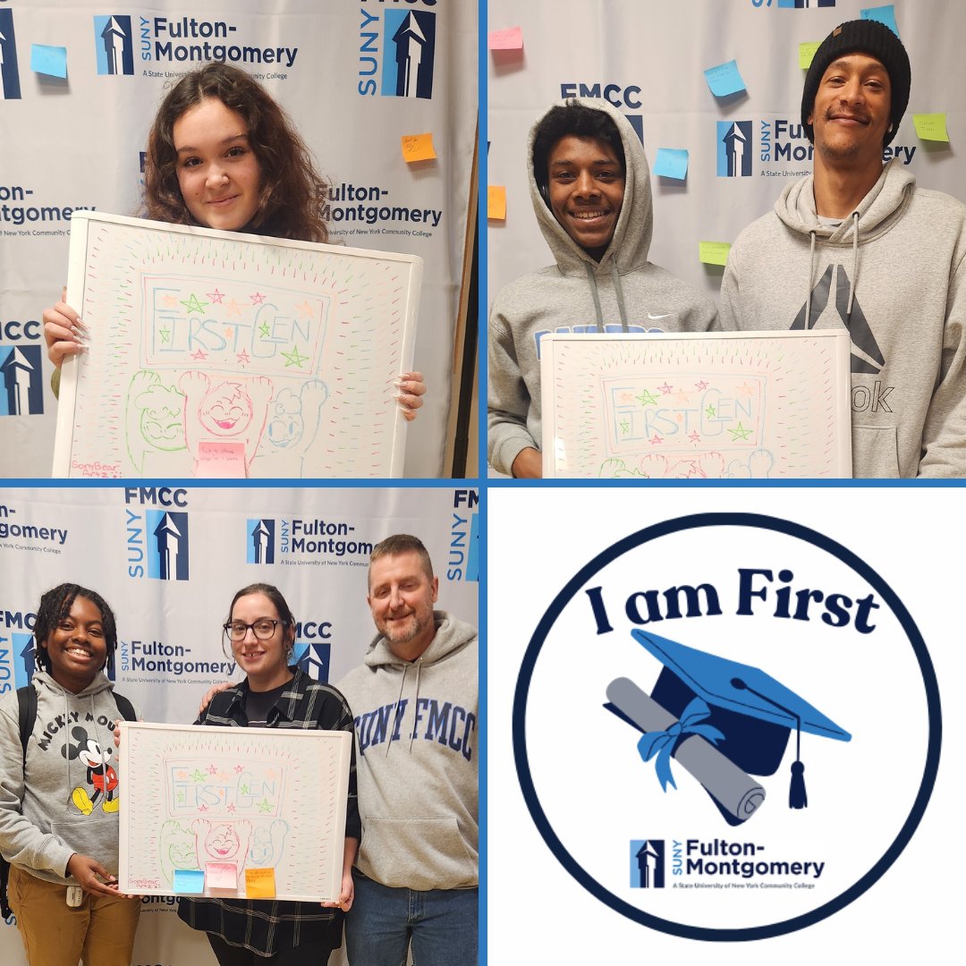 SUNY_FMCC's tweet image. We're so proud of our first generation students! Thank you to all of the students, faculty, and staff who joined us to celebrate First Generation Day this past Friday. #SUNYFMCC #FirstGenerationCollegeStudent #CelebrateFirstGen