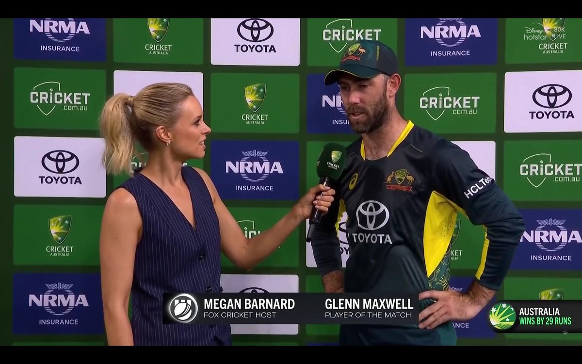 Chandan26975106's tweet photo. 🌟 Maxi is back with a bang! 🌟
Glenn Maxwell shines as he takes home the Player of the Match award in the first T20I against Pakistan! What a thrilling comeback performance! ⚡🔥
#MaxwellMagic #AussiePower # https://t.co/6xZdloyR6i