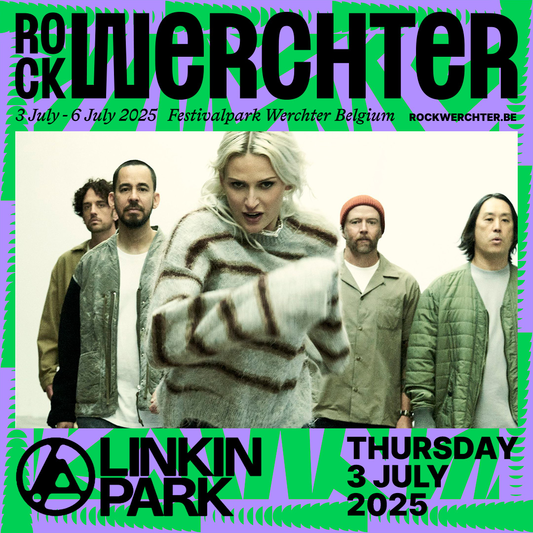 We’re thrilled to announce that @LinkinPark will be back at Rock Werchter 2025 to headline the festival's opening night on Thursday 3 July! 

🎫 Tickets for Rock Werchter 2025 go on sale Friday 22 November. You can register now for the presale via bit.ly/RW25-presale