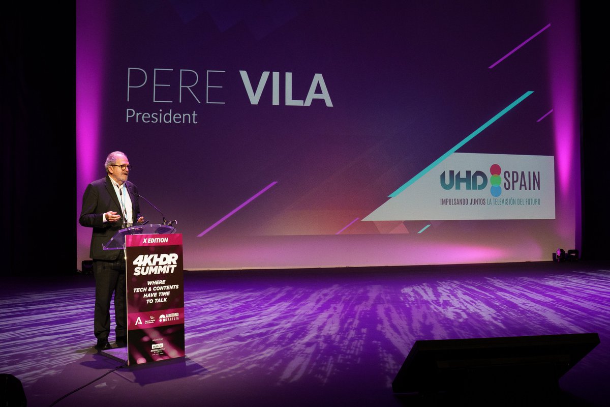 🌟 #UHDSpain destaca en la <a href="/4KSummit/">4K-HDR Summit</a> 2024 en #Sevilla 🌟

Con una amplia presencia, hemos mostrado nuestra PoC de #IA, la 3ª edición del #LibroBlancoUHD y celebrado la Asamblea General anual 📈💥. 

¡Nos vemos en el próximo hito! 🚀

#UHD #Innovación #Tecnología #4K #Broadcast
