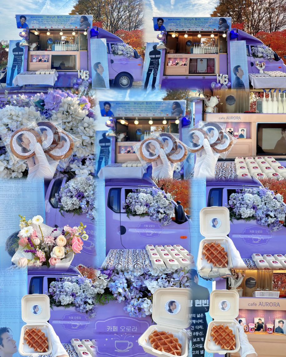 iamneelie09's tweet image. Food Truck support from The Hyun Bin Fan Team International! 💜💜💜
Our purple Truck on the MIK filming site today 24.11.14 
#hyunbin
#mik