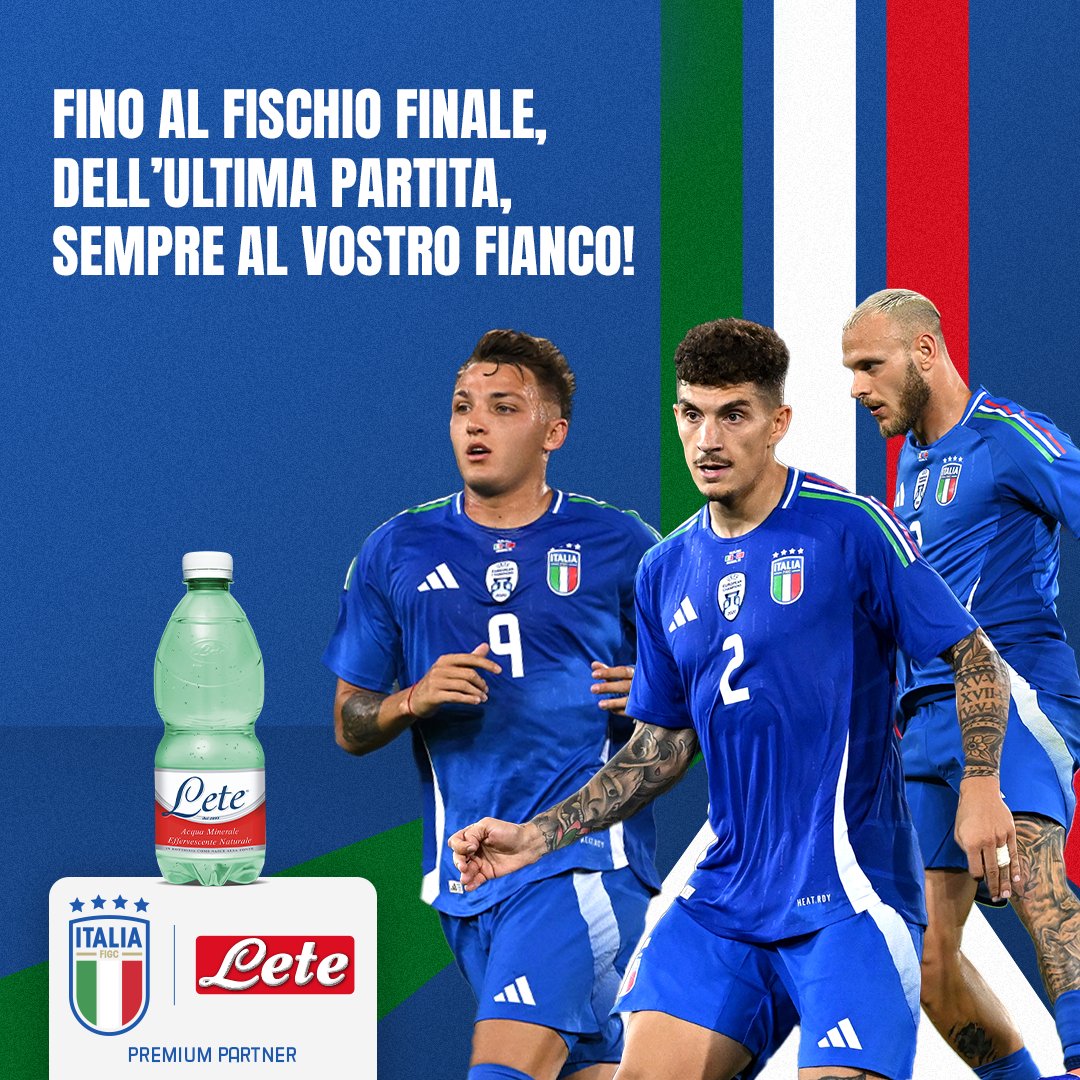 Acqua Lete (@acqua_lete) on Twitter photo Italia vs Francia? Noi siamo pronti, scendiamo in campo a supportare gli <a href="/Azzurri/">Nazionale Italiana ⭐️⭐️⭐️⭐️</a> come sempre. E tu?
#AcquaLete
#ItaliaFrancia
#NationsLeague
#LAcquaCheIlTuoCorpoVuole
#BenessereESalute
#OttimaMossaPerLeTueOssa Italia vs Francia? Noi siamo pronti, scendiamo in campo a supportare gli <a href="/Azzurri/">Nazionale Italiana ⭐️⭐️⭐️⭐️</a> come sempre. E tu?
#AcquaLete
#ItaliaFrancia
#NationsLeague
#LAcquaCheIlTuoCorpoVuole
#BenessereESalute
#OttimaMossaPerLeTueOssa