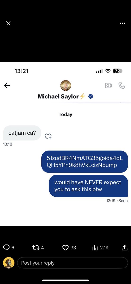 LCCrypto13's tweet photo. @saylor @ladoger $JAM mooning saylor smart https://t.co/ZtZ6DNL0gn