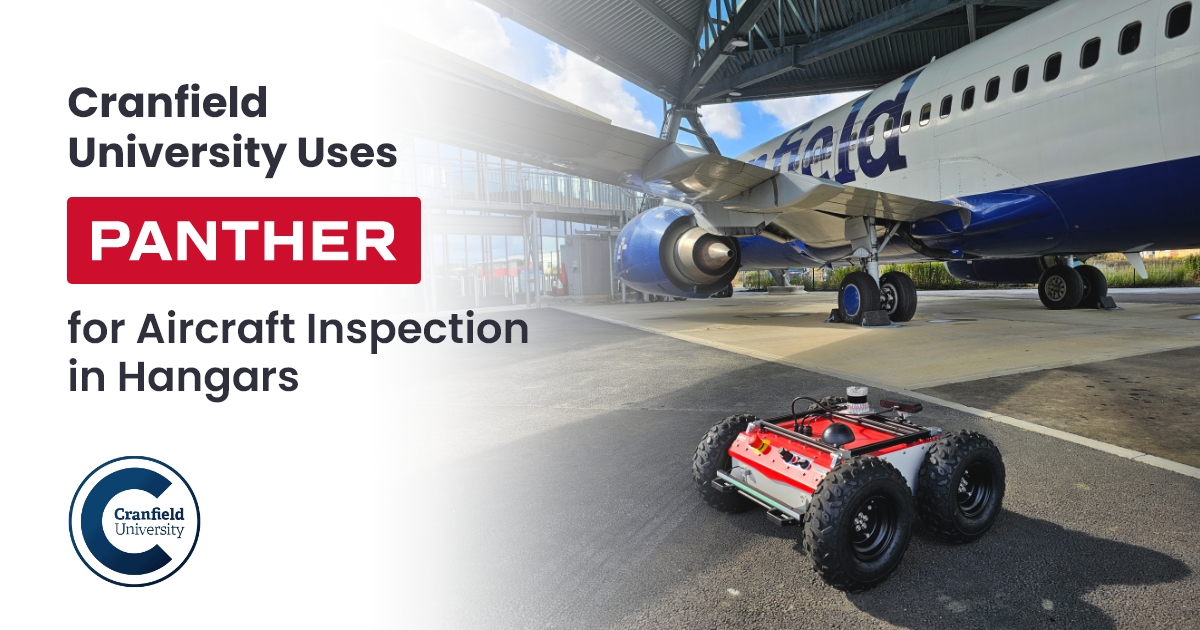 Husarion (@husarion) on Twitter photo See how <a href="/CranfieldUni/">Cranfield University</a>'s DARTeC uses our #HusarionPanther #UGV for precise aircraft inspection in GPS-denied hangars.
Discover cutting-edge methods: visual tracking with YOLOv8 & UWB-based localisation for accurate navigation. 💡✈️
Read more: bit.ly/48Smr2o
#Robotics See how <a href="/CranfieldUni/">Cranfield University</a>'s DARTeC uses our #HusarionPanther #UGV for precise aircraft inspection in GPS-denied hangars.
Discover cutting-edge methods: visual tracking with YOLOv8 & UWB-based localisation for accurate navigation. 💡✈️
Read more: bit.ly/48Smr2o
#Robotics