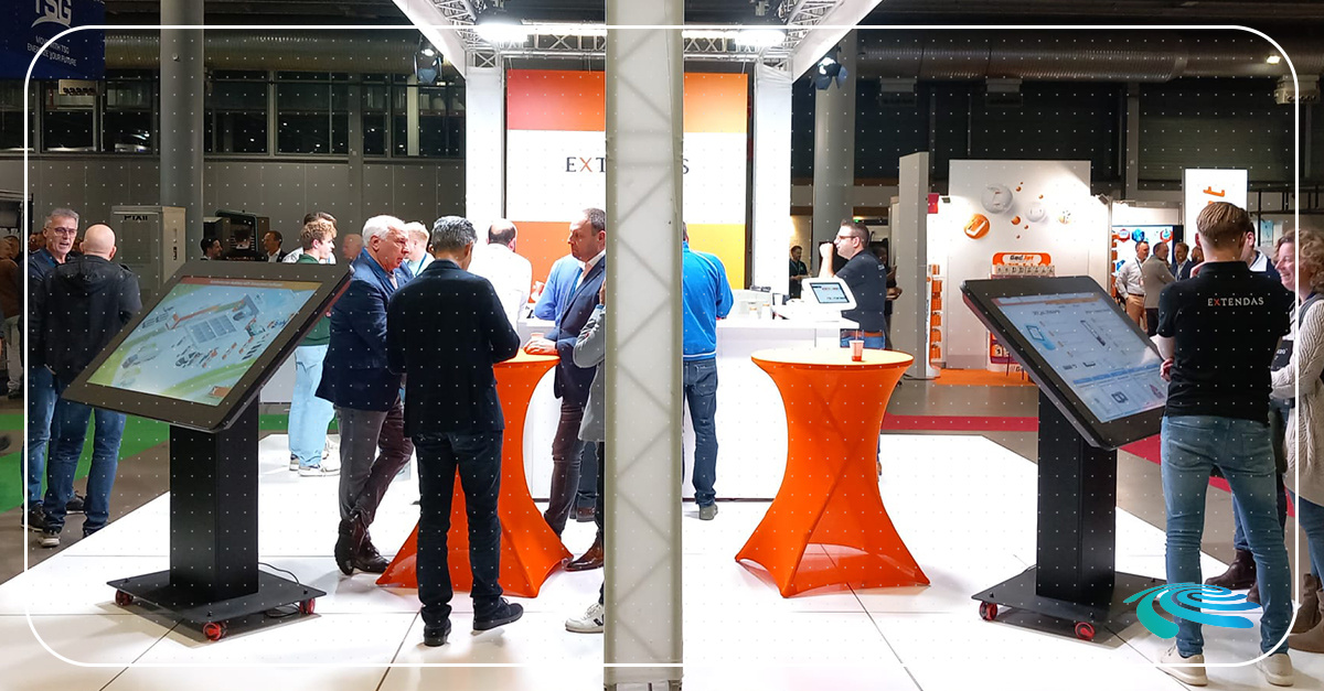 prestopproducts's tweet image. Extendas made their booth engaging at the Mobility Energy Expo with Omnitapps. They provided visuals, and our expert Bram Aarts made everything clickable so visitors could explore @ExtendasNL’s products with a tap. #Omnitapps #MobilityExpo #InteractiveDisplay