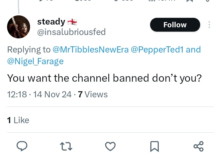 MrTibblesNewEra's tweet image. My view on GBNEWS is as long as they keep proving what a whiney bunch of bitches the right are AND dividing the vote between Tories and Reform so neither get in power......

They can keep on going and losing foreigner's money as long as they want.

@insalubriousfed