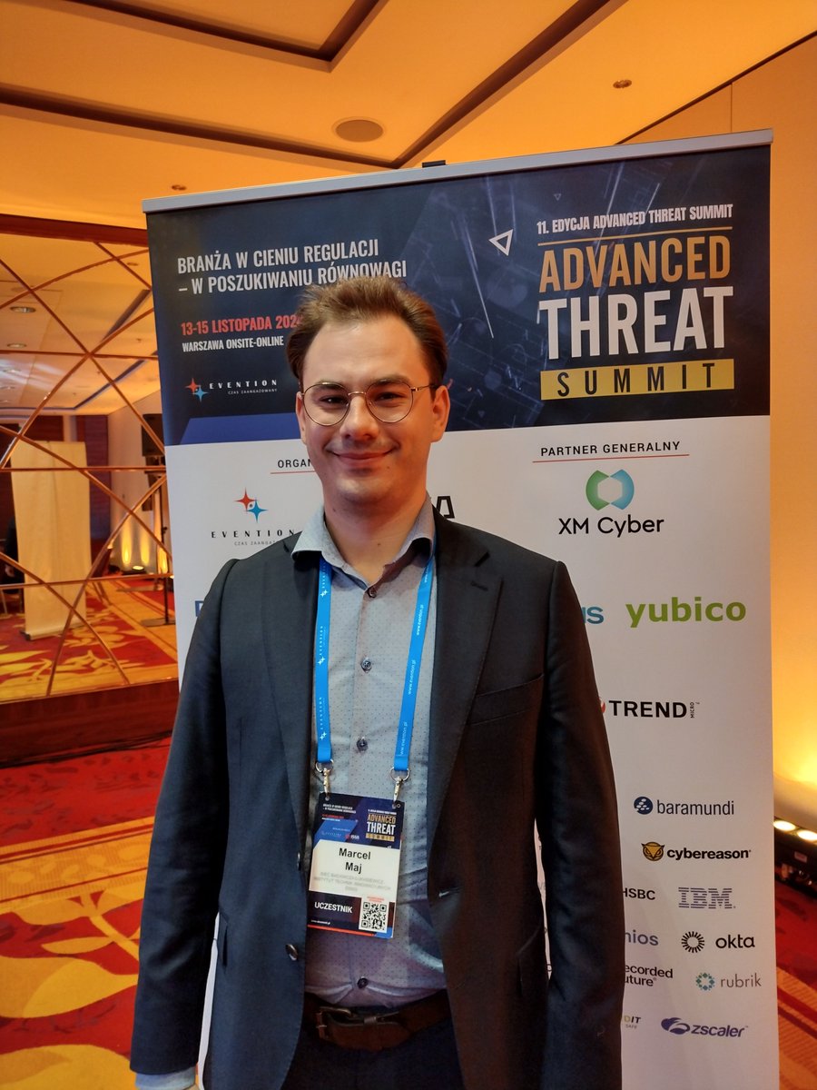 LukasiewiczAI's tweet image. W Warszawie trwa 11. edycja #AdvancedThreat Summit 2024 – jednej z kluczowych konferencji o cyberbezpieczeństwie. Nie mogło na niej zabraknąć #ŁukasiewiczEMAG, który również uczestniczy w tym wydarzeniu. To świetna okazja do wymiany doświadczeń i poznania nowych trendów.