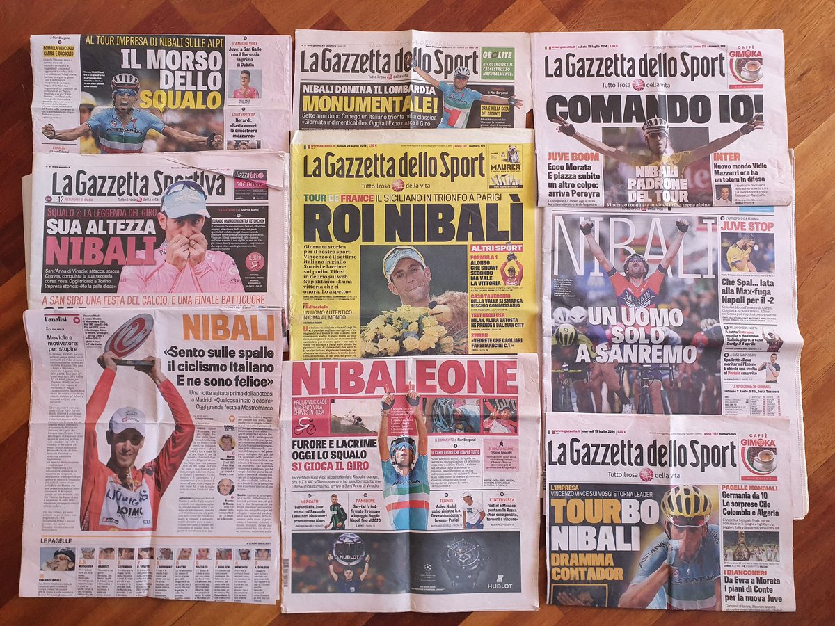 Massimo74382565's tweet image. Pochi sportivi possono vantare la carriera di Nibali. 
Auguri Squalo. 
🦈 
#Nibali