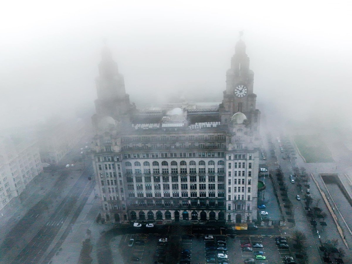 Blackpool tower and Liverpool Liver Bird sitting above the fog this Thursday morning. <a href="/StormHour/">#StormHour</a> <a href="/PA/">PA Media</a> <a href="/visitBlackpool/">VisitBlackpool</a> <a href="/TheBplTower/">The Blackpool Tower</a> <a href="/RLB360/">Royal Liver Building 360 Tour</a>