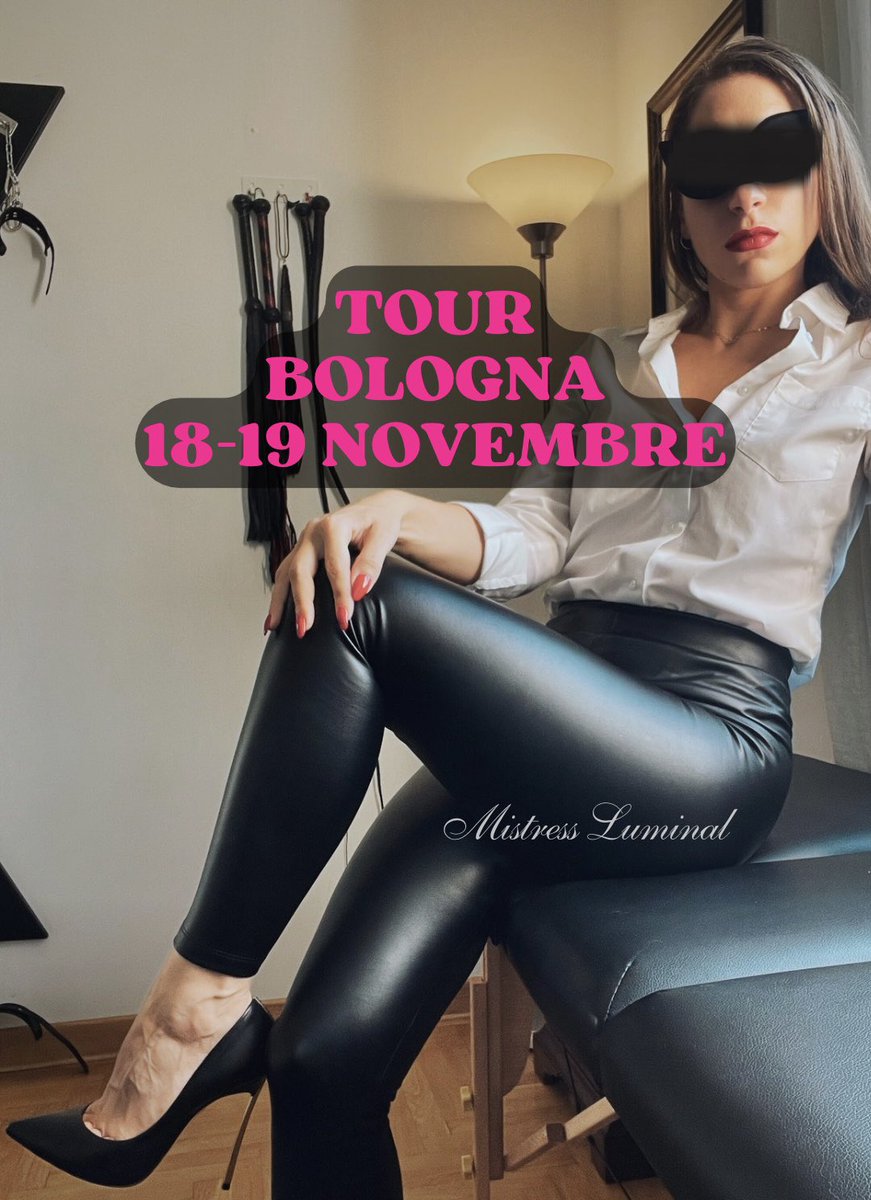 MissLuminal's tweet photo. BOLOGNA 18-19 NOVEMBRE ❗️❗️❗️
Zona VIA SAFFI! Info e prenotazioni come sempre solo tramite chiamata vocale al 3518259159 NO NUMERI ANONIMI https://t.co/xDPbu5vnl7