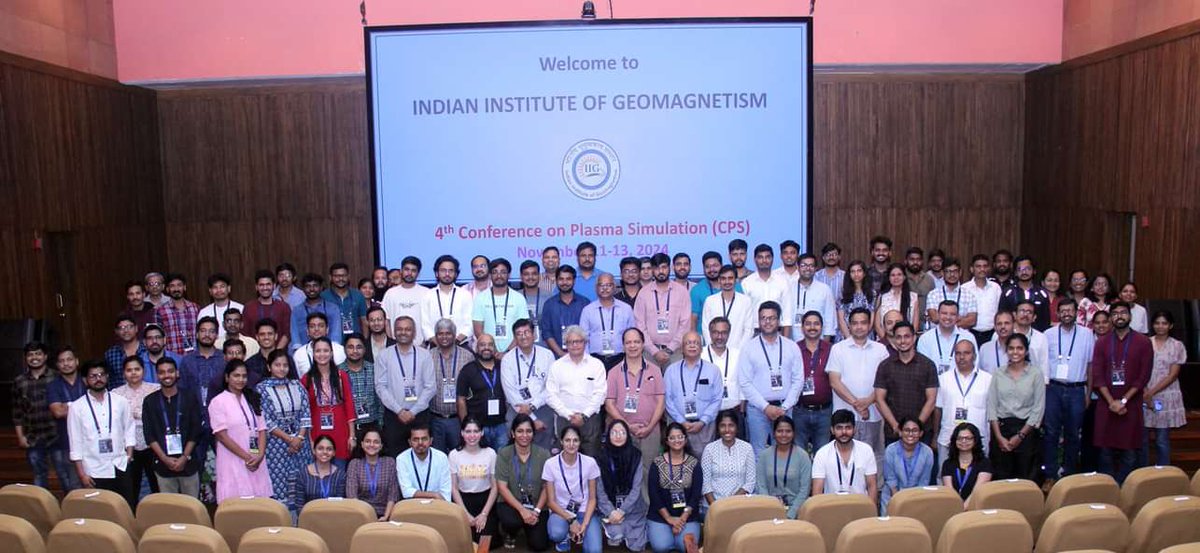 It was a great honour and privilege for me to speak in the 4th Conference on Plasma Simulations 2024 <a href="/cps_conf/">Conference on Plasma Simulation (CPS-2026)</a> as an invited speaker!  I spoke about our new work on probing solar interior based on surface observation.

Indeed a well organised conf with amazing talks &amp; posters 😍