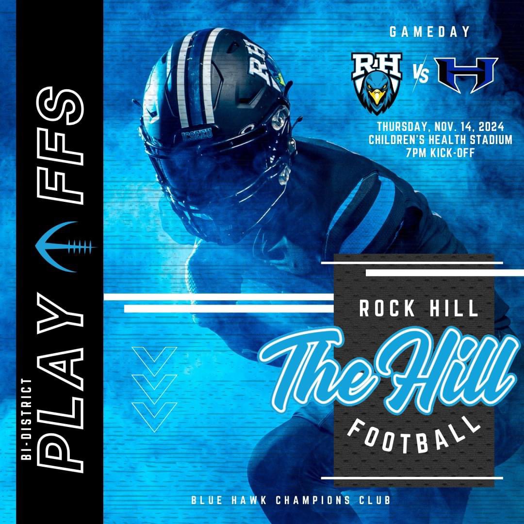 Officially in Game Day Mode!! Let’s go Blue Hawks 🩵🏈