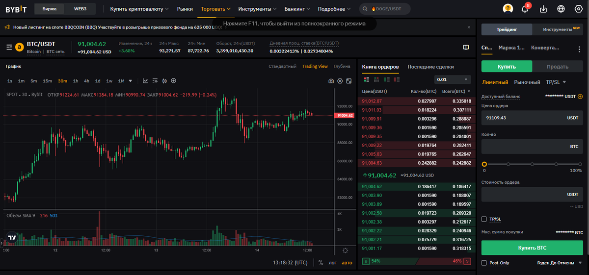 Bitcoin has exceeded the value of 90,000 thousand dollars, what next? #BTC #USDT #CRYPTO #Bybit #Altcoins