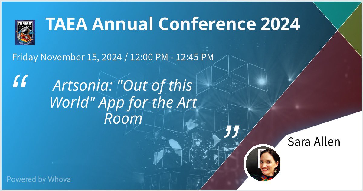 It’s Conference time! If you are at <a href="/TAEAconference/">TAEA Conference</a> come by an learn about <a href="/Artsonia/">Artsonia</a> tomorrow! Excited to share the ins and outs of this awesome app for student and community engagement! <a href="/HaysFineArts/">Hays CISD Fine Arts</a> <a href="/HaysCISD/">Hays CISD</a> <a href="/TXarted/">TAEA</a> <a href="/TXEart/">TAEA Elementary Division: TX Elem Art</a>