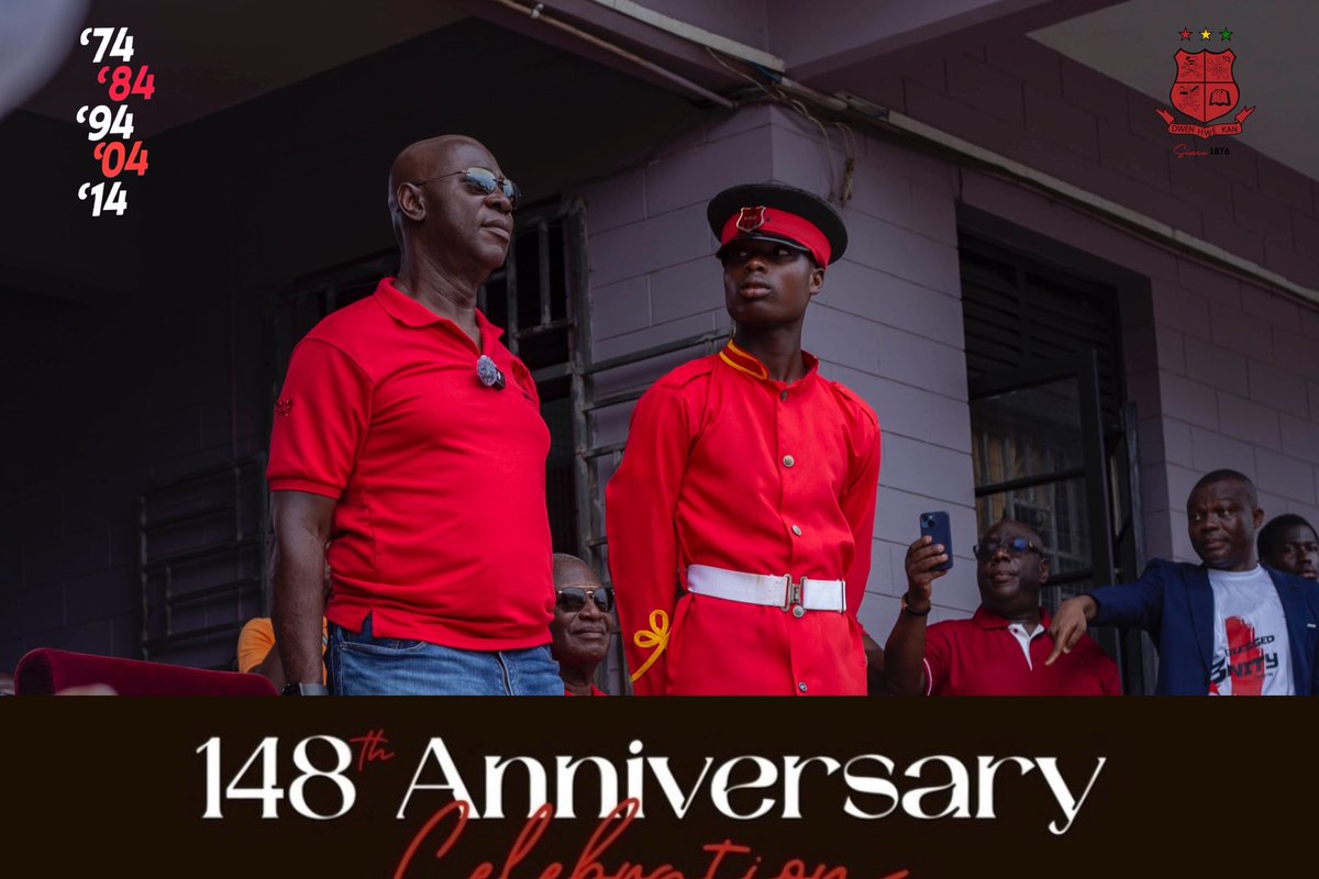 MSD2024 CADET PARADE 🔴⚫️

Arrival of Ebusapanyin Moses K. Baiden Jr.

Snapshots from the cadet parade by the Mfantsipim &amp; WGHS Cadets as part of the 148th Anniversary Celebration

Watch; shorturl.at/Z2jmX

#MSD2024
#MfantsipimAt148
#MfantsipimSchool
#MOBANational