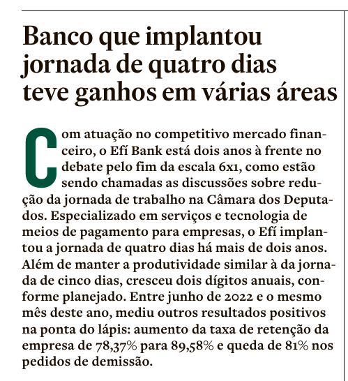O capitalismo feudal brasileiro não entende porcaria nenhuma de produtividade associada ao desenvolvimento de talentos.
O lema deles é massacrar pessoas!
#fimdaescala6x1 
#LulaInvesteNoPovo