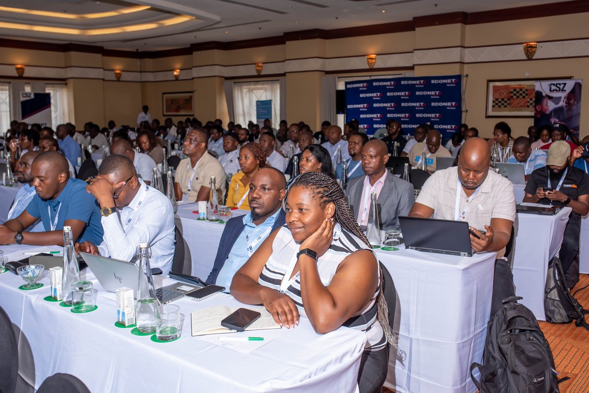 compsocietyzim's tweet photo. It’s happening now!!
We have embarked on the journey to shape a sustainable tomorrow. Let's harness the power of digital solutions together! #CSZSummit2024 https://t.co/xcXXr6Xw3E