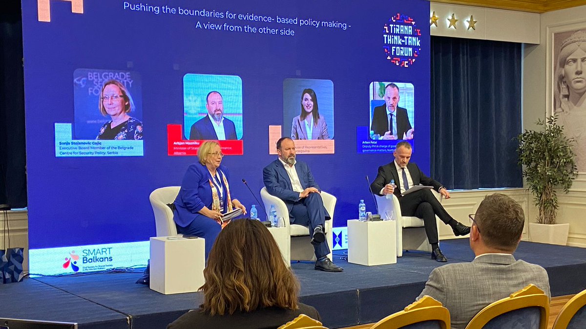 What drives political actors to collaborate with think tanks?  <a href="/StojanovicSonja/">SonjaStojanovicGajic</a> 
<a href="/norway_belgrade/">Ambassador Kristin Melsom</a>
<a href="/NorwayAmbBiH/">Norwegian Embassy Sarajevo</a>
<a href="/cpcdba/">CPCD</a>
<a href="/CRPMmk/">Center for Research and Policy Making - CRPM</a>
<a href="/IDM_Albania/">IDM Albania</a>