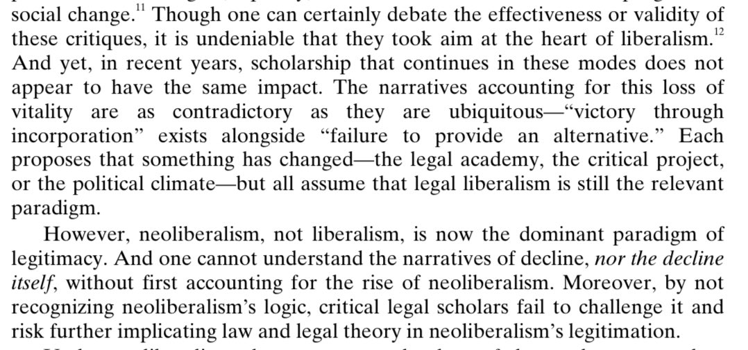 Noah Rosenblum (@narosenblum) on Twitter photo Today in American Legal Thought: <a href="/corinneblalock/">Corinne Blalock</a> on Neoliberalism and the Crisis of Legal Theory, and <a href="/salome_viljoen_/">Salome Viljoen</a>’s Relational Theory of Data Governance. Two remarkable essays, that diagnose our crisis and think our way forward
yalelawjournal.org/feature/a-rela… Today in American Legal Thought: <a href="/corinneblalock/">Corinne Blalock</a> on Neoliberalism and the Crisis of Legal Theory, and <a href="/salome_viljoen_/">Salome Viljoen</a>’s Relational Theory of Data Governance. Two remarkable essays, that diagnose our crisis and think our way forward
yalelawjournal.org/feature/a-rela…