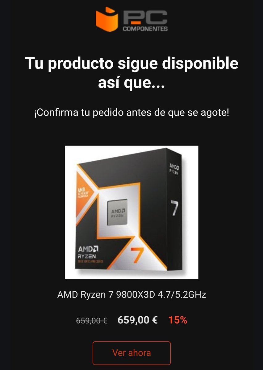 Cervi13's tweet photo. @pccomponentes !Vaya oferton! #PcComponentes #oferta #BlackFriday https://t.co/azzubLI0al