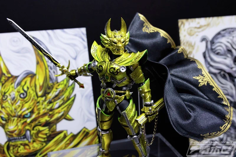 真骨彫製法 黄金騎士ガロ 冴島鋼牙 GARO 20th 電撃ホビーウェブ on X: 