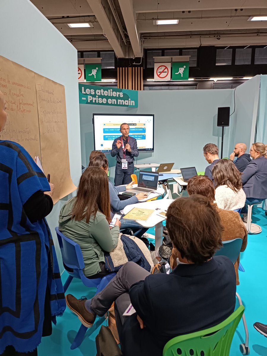 <a href="/classeTICE/">Christophe GILGER</a> présente les applications liées à <a href="/mathsenvie/">M@ths en-vie</a>  appenvie.fr avec une banque collaborative, un problème du jour et l'atelier des problèmes.

Des outils très riches, adaptés à la classe et adaptables aux pratiques.

Cc <a href="/SCOllectif_asso/">SCOllectif 🐘</a>