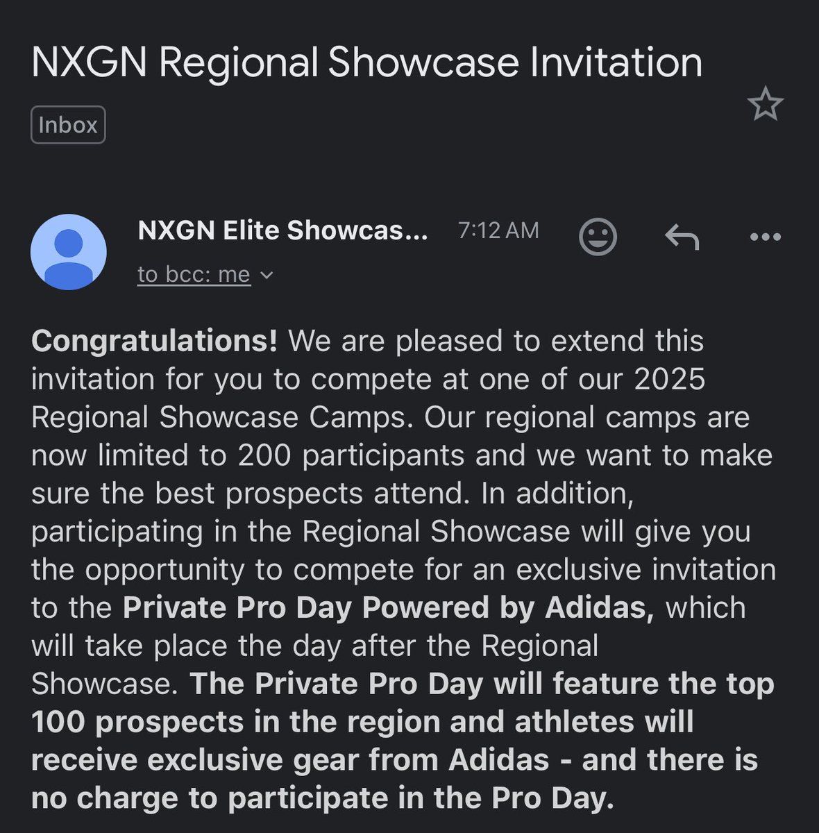 Maddox_West8's tweet photo. Thank you for the invite @NxgnCamps .
@coachdot3rd @JeremyO_Johnson @247recruiting @On3Recruits @RivalsCamp @TomLoy247 https://t.co/EawfBoSMw8