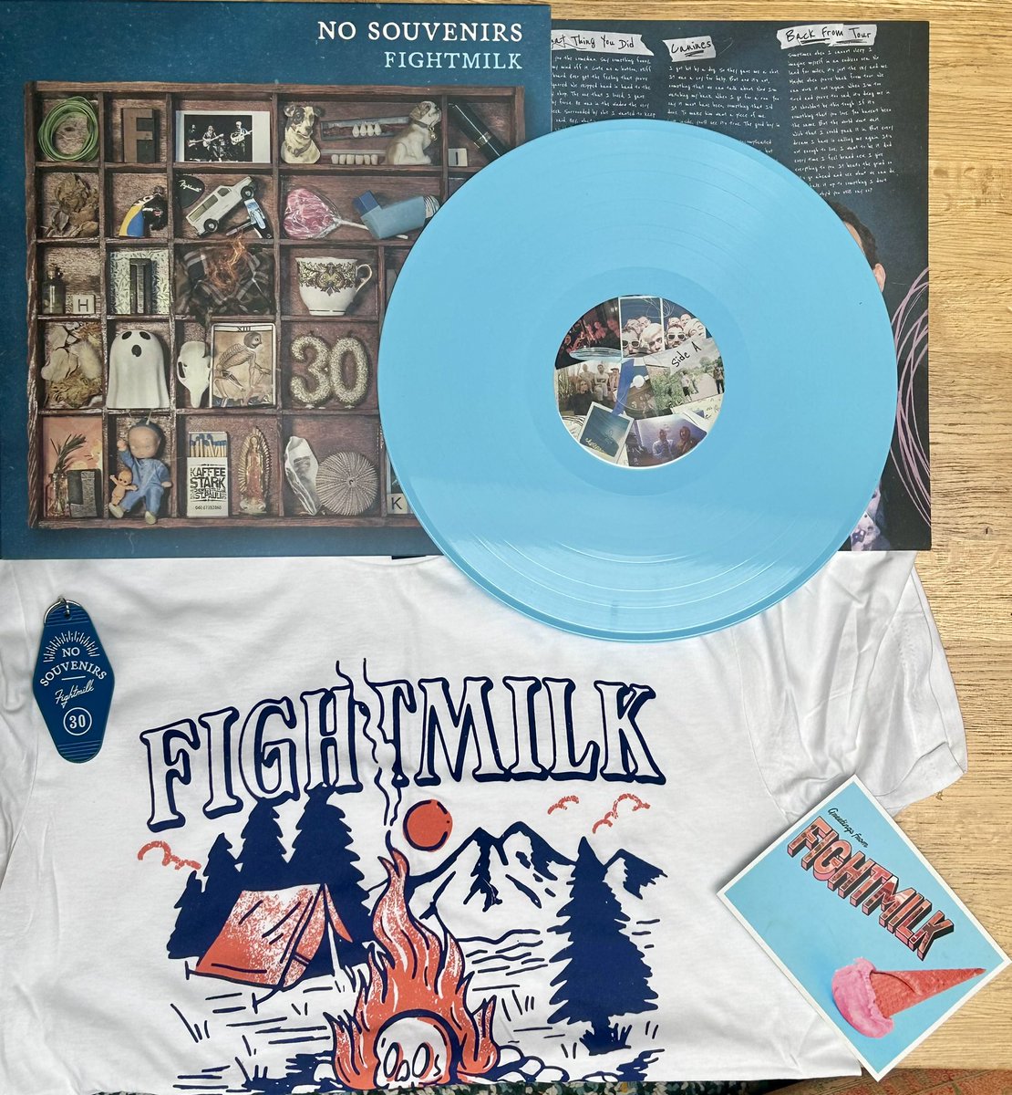 New album from @fightmilkband is out tomorrow! Gutted I can’t make the launch gig but pain eased with an early vinyl and merch delivery. 🔥