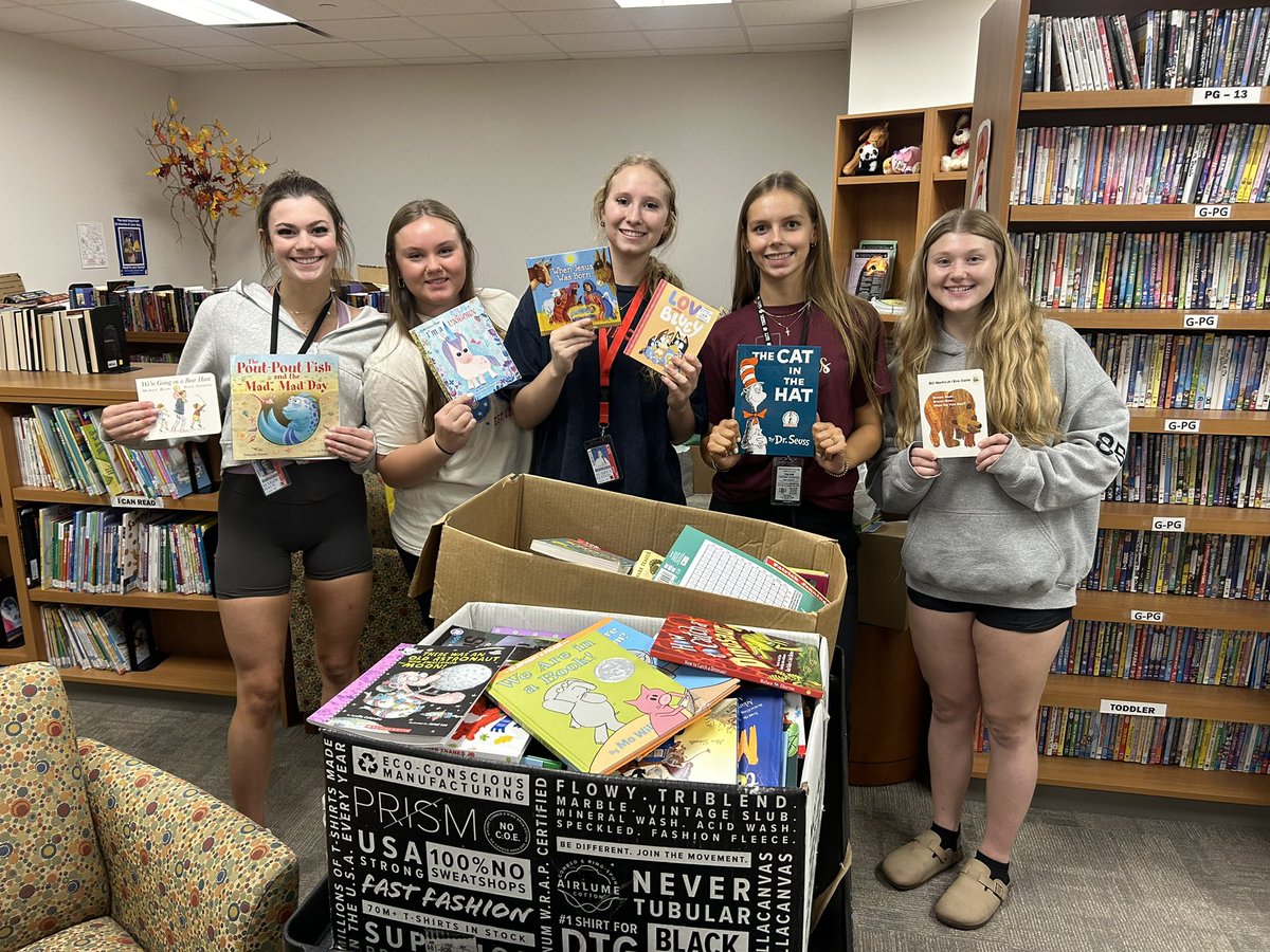 Yesterday we had the privilege of delivering over 2000 books, generously donated by the Katy ISD 🏐 community, to Texas Children’s Hospital!

Thank you, Katy ISD, for 🦋RALLYing around Patients and Familes of NICUS and other pediatric specialties! 

❤️🩷🩵🖤💜🤍💙💚💛🧡🩶