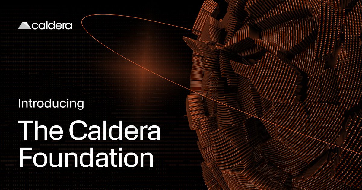 Caldera Foundation tweet media