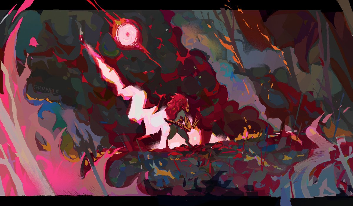 GRRNELE's tweet photo. The sole company for those trapped among embers and charred flesh https://t.co/EORPm4ASSu