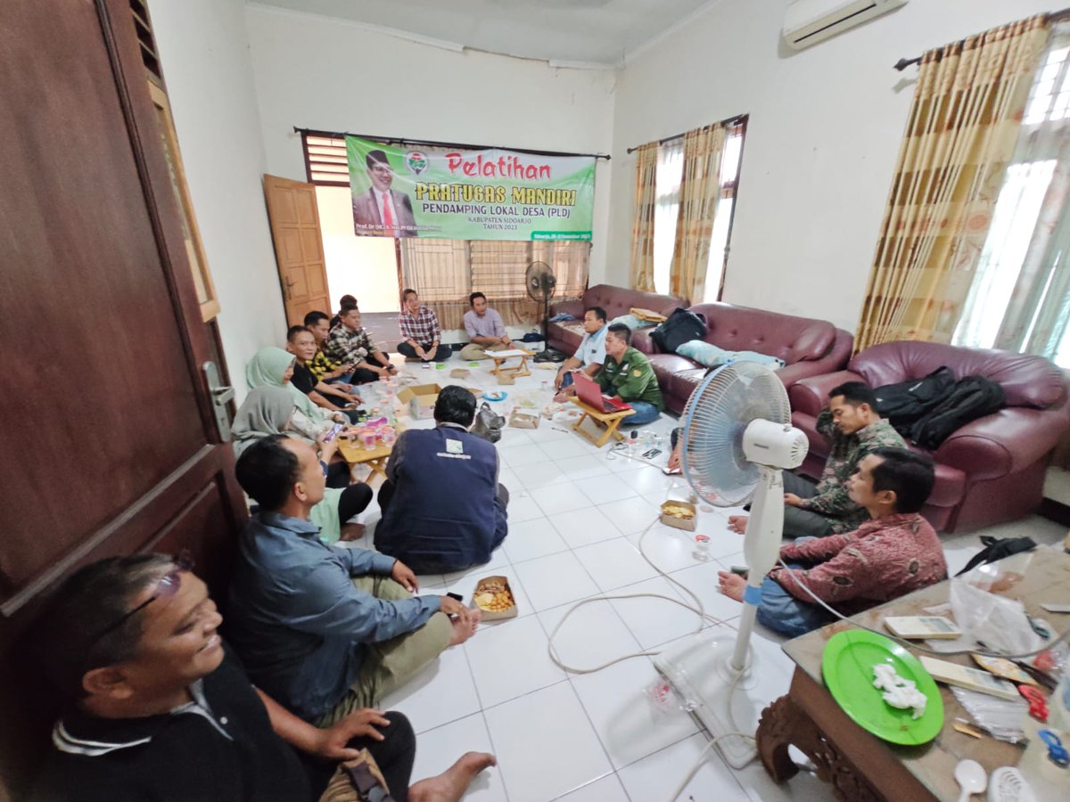 Menjadikan desa mandiri adalah proses yang kompleks dan membutuhkan komitmen dari semua pihak. Dengan pendekatan yang tepat dan dukungan yang kuat, setiap desa memiliki potensi untuk berkembang menjadi desa yang mandiri dan sejahtera.

(Bersama TA dan para Korcam se Kab Sidoarjo)