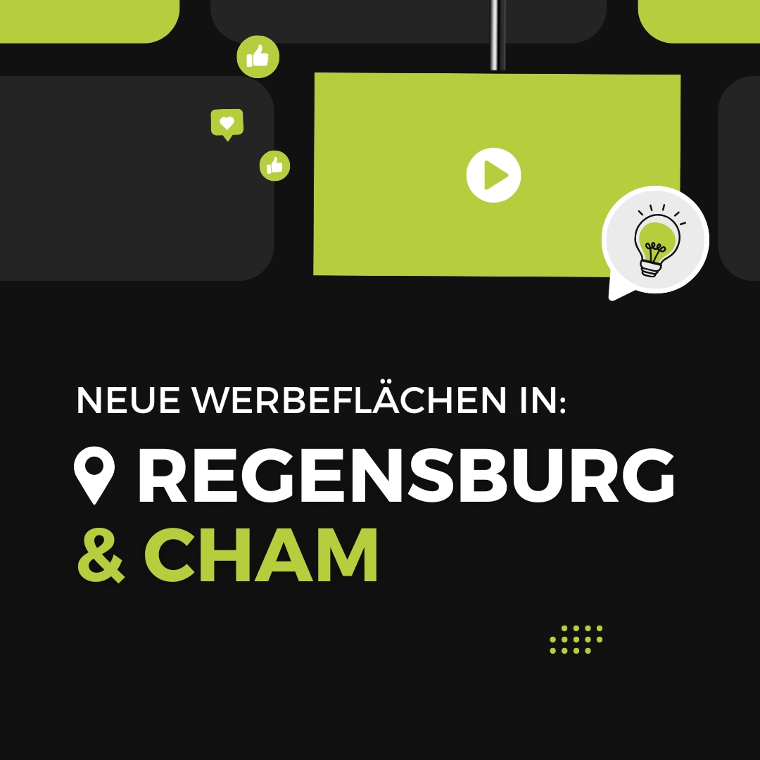 VIEWENTO's tweet photo. Unser digitalen Werbeflächen sind jetzt auch in #Regensburg und #Cham! Mit der Erweiterung unseres Netzwerks um den EDEKA Markt Pirzer in Regensburg und dem Trinkgut Gatzke sind wir ab sofort an 2 weiteren Standorten in Südbayern präsent 🙌🏻

#DOOH #Mediaplanung #RetailMedia https://t.co/SQG5iFr9FC