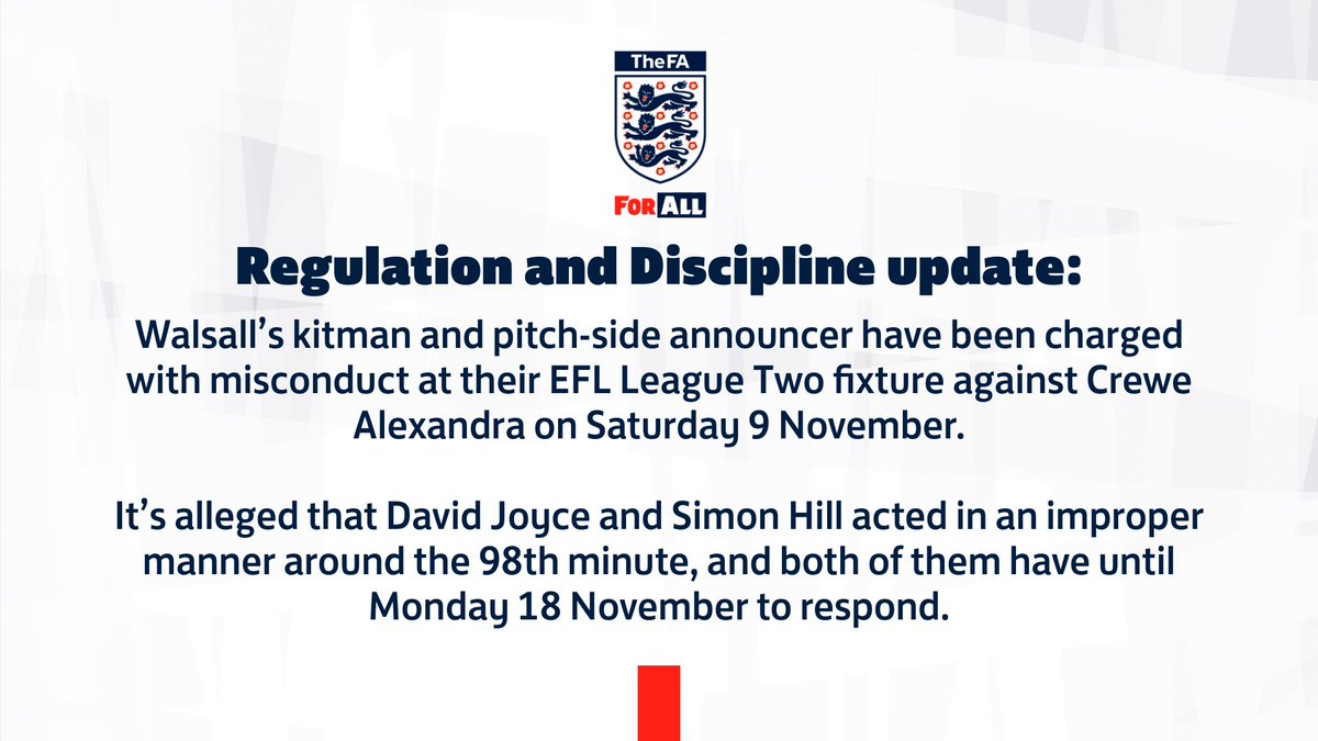 FA Spokesperson tweet media