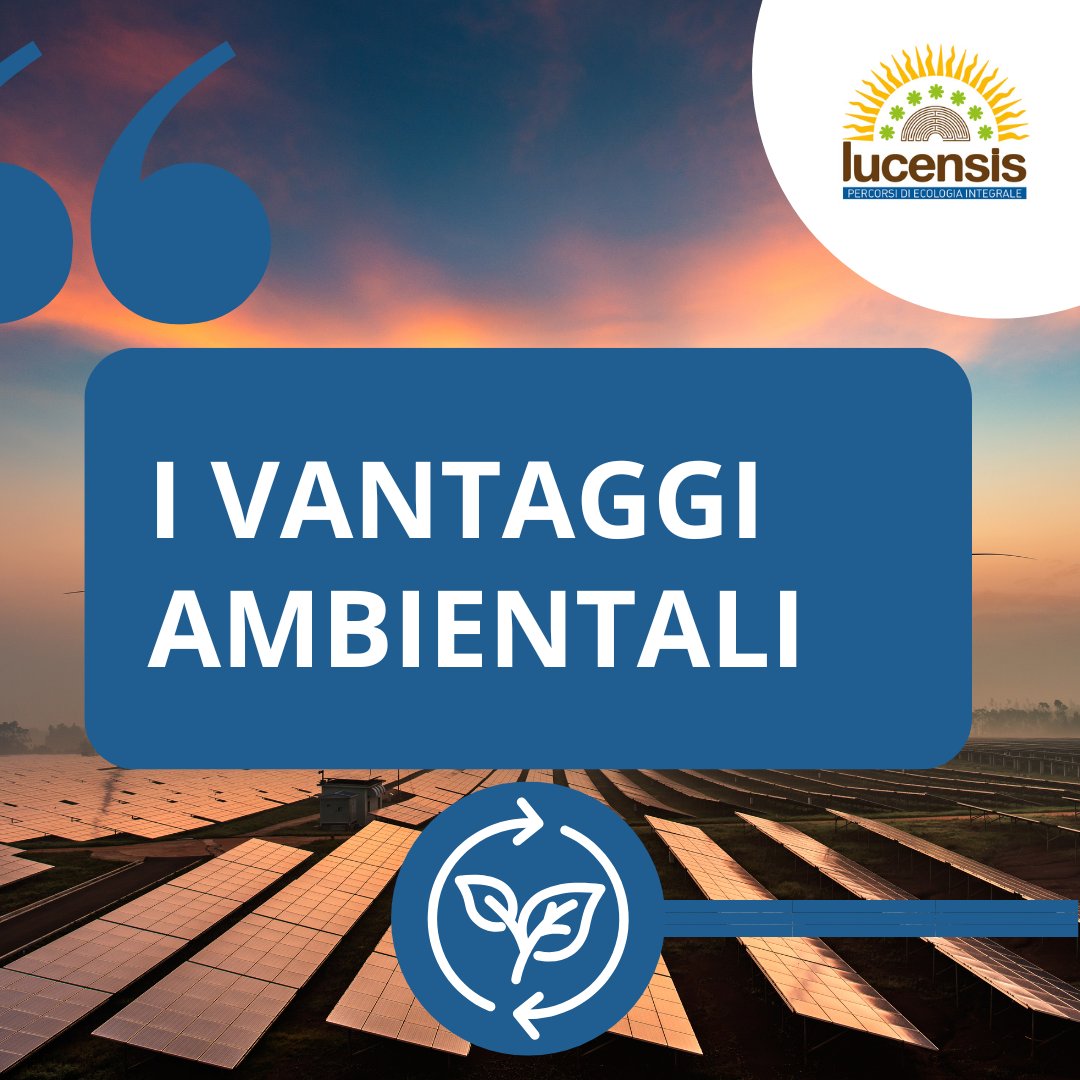Lucensis (@lucensis_) on Twitter photo Quali sono i vantaggi ambientali di aderire ad una CER?
✅Riduzione delle emissioni in atmosfera di gas climalteranti
✅Contrasto al cambiamento climatico
Per maggiori info contattaci a progetto@lucensis.org Quali sono i vantaggi ambientali di aderire ad una CER?
✅Riduzione delle emissioni in atmosfera di gas climalteranti
✅Contrasto al cambiamento climatico
Per maggiori info contattaci a progetto@lucensis.org