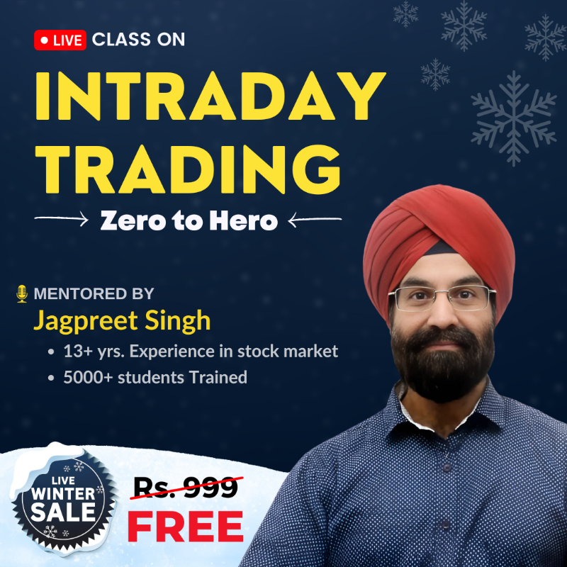 EshwarMurli's tweet photo. Exclusive: Master Intraday Trading With Expert Jagpreet Singh

You'll Learn: Proven Strategies for Profitable Intraday Trading

Limited Spots Available!

Book Now - (FREE for a limited time)