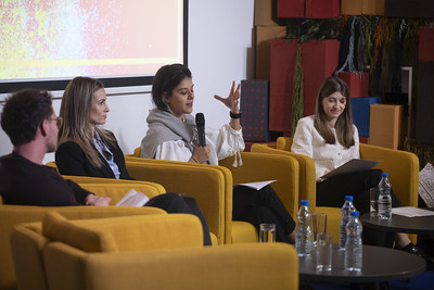 evisikopliku's tweet photo. 🎨✨Bits &amp; pieces from our panel “Cultural Civic Activism in the #WesternBalkans6”, which I was honoured 2 moderate.
In a region rich in cultural heritage, culture is not just an artistic pursuit; but a unifying force &amp; powerful tool 4 change. 
#culturalactivism #YouthEmpowerment https://t.co/WmruBxn3UX