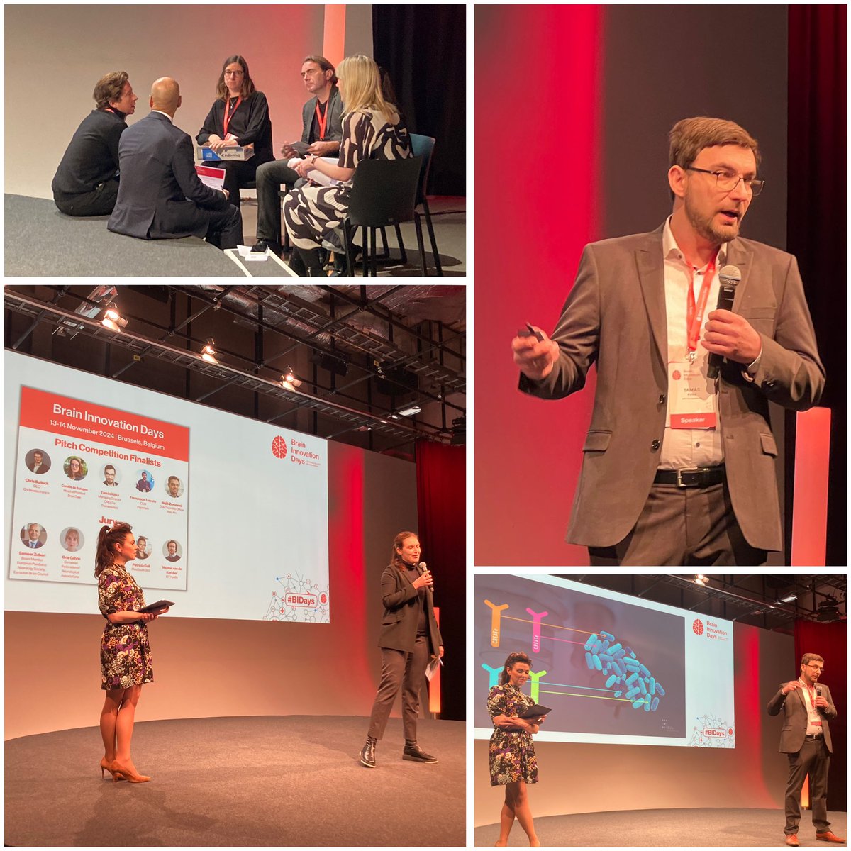 Brain Innovation Days (@braindays) on Twitter photo <a href="/r_chavarriaga/">ricardo chavarriaga</a> @sameermzuberi <a href="/Cheshir77216793/">Alice Accorroni</a> <a href="/abbvie/">AbbVie</a> <a href="/jeanschoenen/">Jean Schoenen</a> <a href="/BelBrainCouncil/">Belgian Brain Council</a> <a href="/MadalenaPlacido/">Madalena Plácido</a> <a href="/lisa_toni_burke/">🎙️ Lisa Burke 🌍</a> <a href="/EANeurology/">European Academy of Neurology</a> <a href="/vCreateHealth/">vCreate Health 💙</a> After a rigorous selection process, 5 innovative start-ups are pitching their ground-breaking solutions in the brain health space! 🧠💡
🎤 <a href="/qvbio/">QV Bioelectronics</a> , BrainTale, CREATe Therapeutics, Paperbox and <a href="/Rebrain_eu/">RebrAIn</a> take the stage for this pitch competition in front of five jury members! <a href="/r_chavarriaga/">ricardo chavarriaga</a> @sameermzuberi <a href="/Cheshir77216793/">Alice Accorroni</a> <a href="/abbvie/">AbbVie</a> <a href="/jeanschoenen/">Jean Schoenen</a> <a href="/BelBrainCouncil/">Belgian Brain Council</a> <a href="/MadalenaPlacido/">Madalena Plácido</a> <a href="/lisa_toni_burke/">🎙️ Lisa Burke 🌍</a> <a href="/EANeurology/">European Academy of Neurology</a> <a href="/vCreateHealth/">vCreate Health 💙</a> After a rigorous selection process, 5 innovative start-ups are pitching their ground-breaking solutions in the brain health space! 🧠💡
🎤 <a href="/qvbio/">QV Bioelectronics</a> , BrainTale, CREATe Therapeutics, Paperbox and <a href="/Rebrain_eu/">RebrAIn</a> take the stage for this pitch competition in front of five jury members!