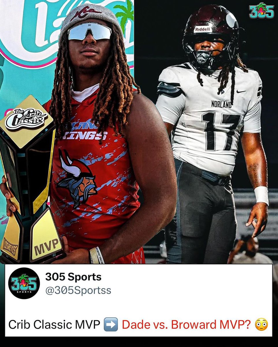 CribClassic's tweet photo. Ennio Yapoor is close to rewriting history 🤯🔥

Watch Ennio put on for Dade County at the Dade vs Broward Game December 21st! 

🎟️: https://t.co/fuBbMjpmi1 https://t.co/CP1xyuHm4r