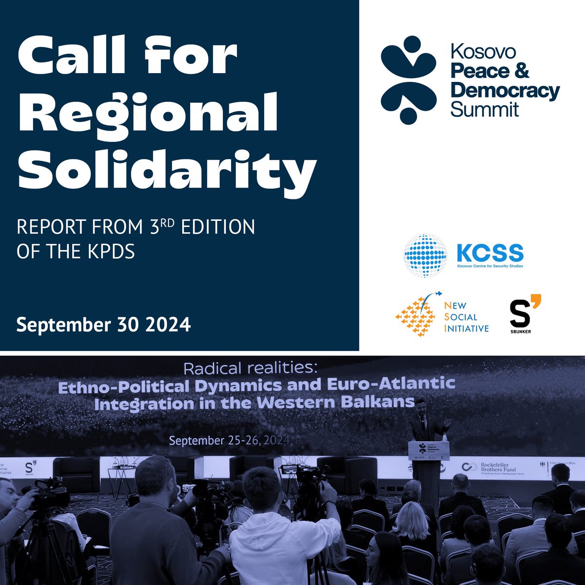 Here’s the report from the 3rd Kosovo Peace &amp; Democracy Summit (KPDS), organized by NSI, KCSS &amp; Sbunker in Pristina. Read the conclusions:

newsocialinitiative.org/report-from-3r…