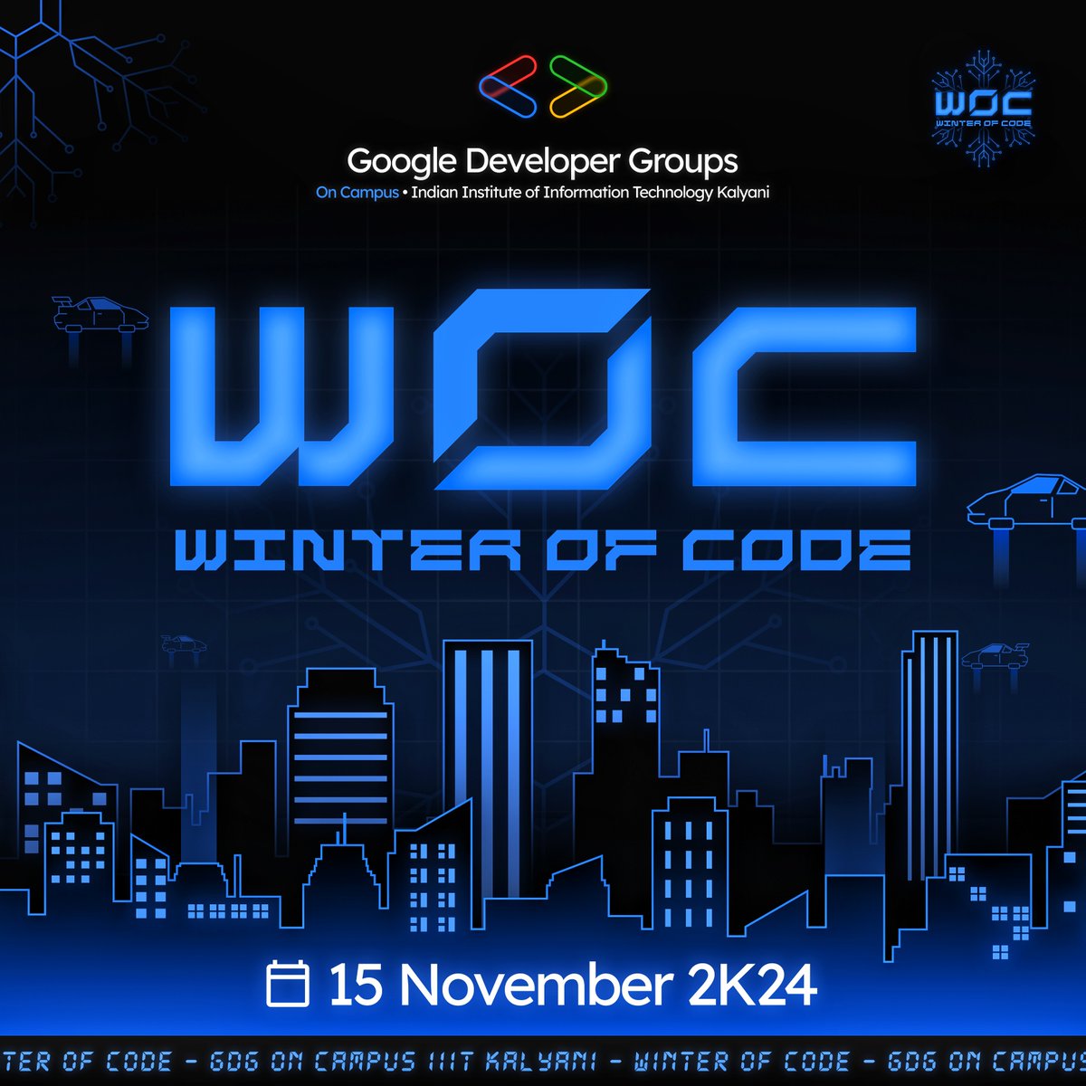 gdsciiitkalyani's tweet image. Winter of Code 4.0 is on the way 🤫❄
#woc #winterofcode #gdgiiitk #gdg #googledevelopergroupsoncampus #google #winter #code #opensource #tech #community