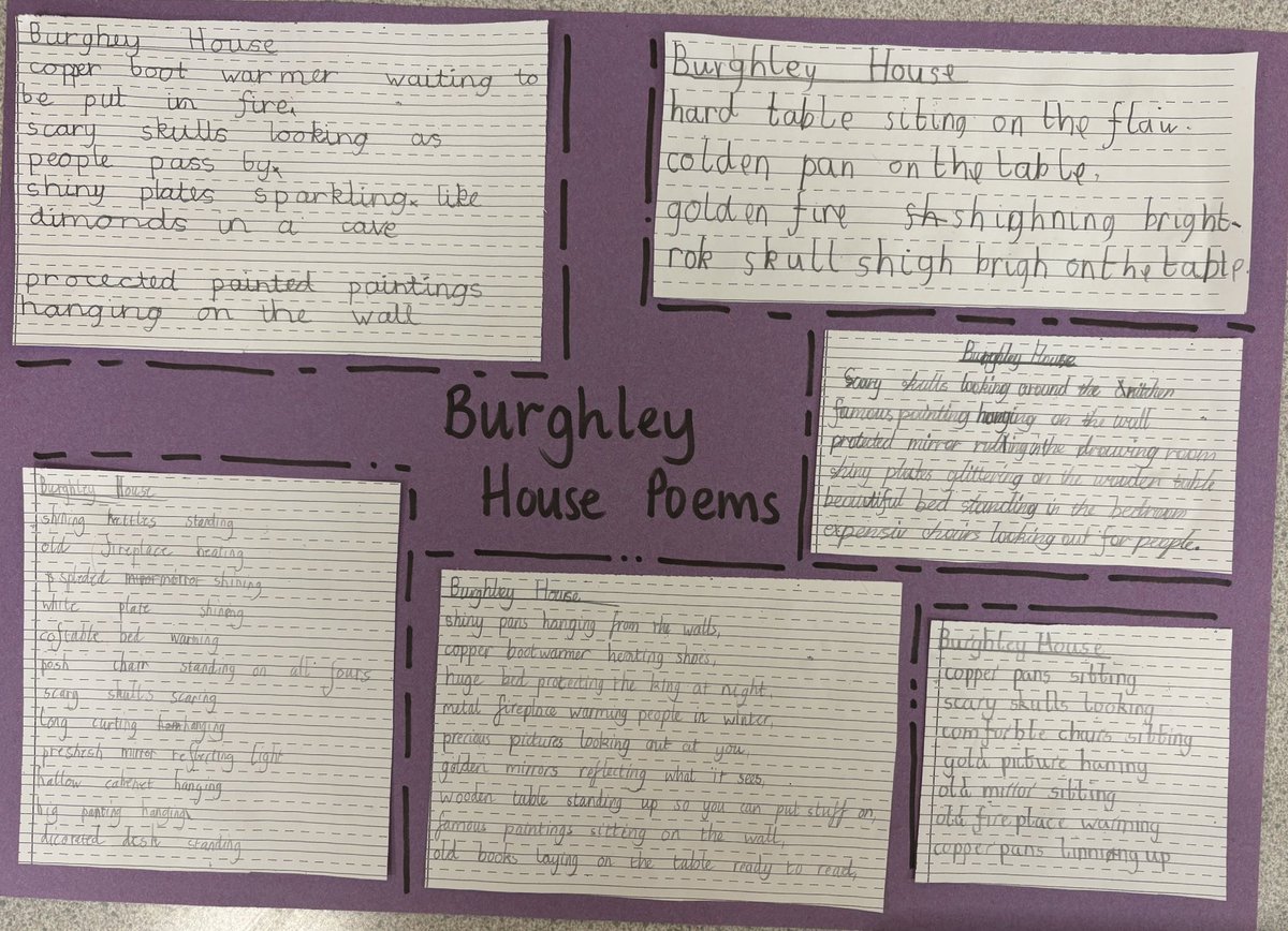 KHPAMrsO (@khpa_o) on Twitter photo We created some super poetry based on our virtual tour of Burghley House as part of our Great Britain Day 2024 <a href="/KingsHeathPri/">Kings Heath</a> We created some super poetry based on our virtual tour of Burghley House as part of our Great Britain Day 2024 <a href="/KingsHeathPri/">Kings Heath</a>