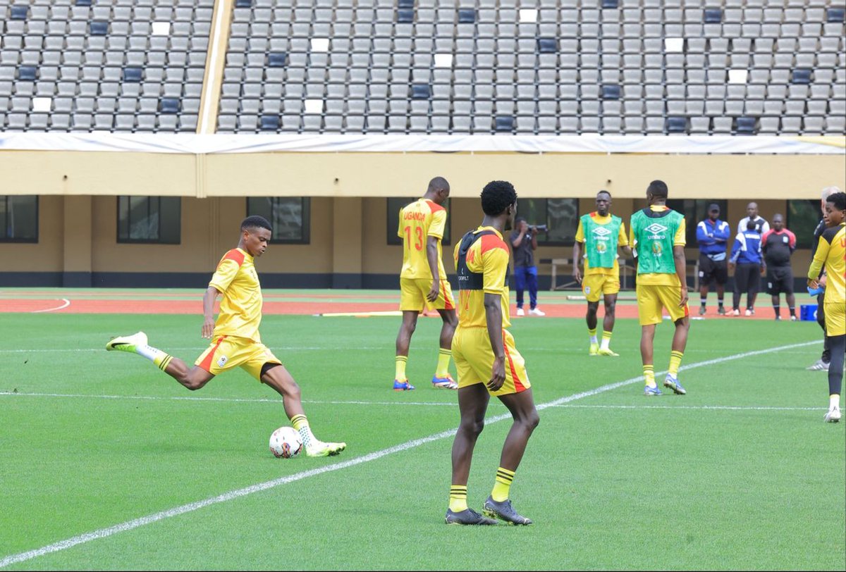 AnitahAmong's tweet photo. This afternoon, I had the privilege of watching the Uganda Cranes during their final training session at Namboole ahead of tomorrow’s game against South Africa. Based on what I observed, I am confident that our boys will make us proud, as they always do!

I conveyed the support and best wishes of H.E. President Yoweri Museveni and the First Lady, Janet Museveni. Let’s keep the team in our prayers. See you all tomorrow at Namboole!

Uganda Cranes, let’s go!