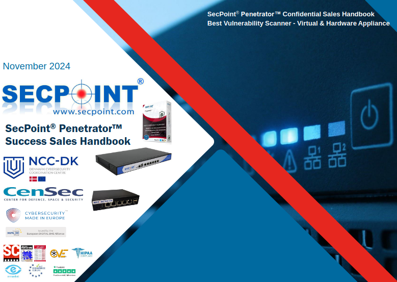 secpoint's tweet photo. New SecPoint Penetrator & Protector Sales Handbooks, including updated competitor comparisons, are now available for download for November 2024. https://t.co/GWqMePwZWM #secpoint #secpointpenetrator #cybersecurity #cybersec #networksecurity https://t.co/4gm2swB4yy