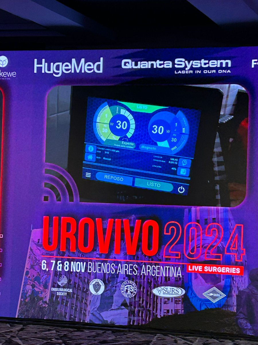 quanta_system's tweet photo. The #UROVIVO24 in Buenos Aires 🇦🇷 has ended🙏Special thanks to Dr. @FCAFigueiredo, Dr. @BernardoNor9 & Dr. @peepeeDoctor for sharing their experiences with #CyberHo #QuantaMagnetoTechnology🧲at the #LiveSurgeries✨
Proud to #BeQuant https://t.co/Cdkfu6w2bc