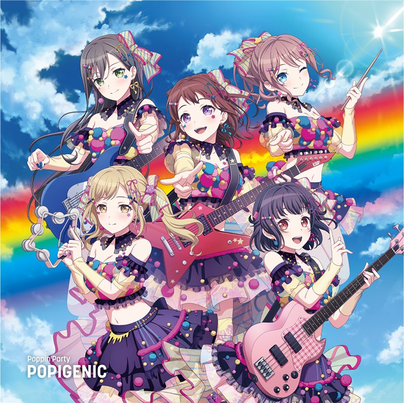 新情報①🎉／ 2/26(水) リリース 🌈Poppin'Party 3rd Album